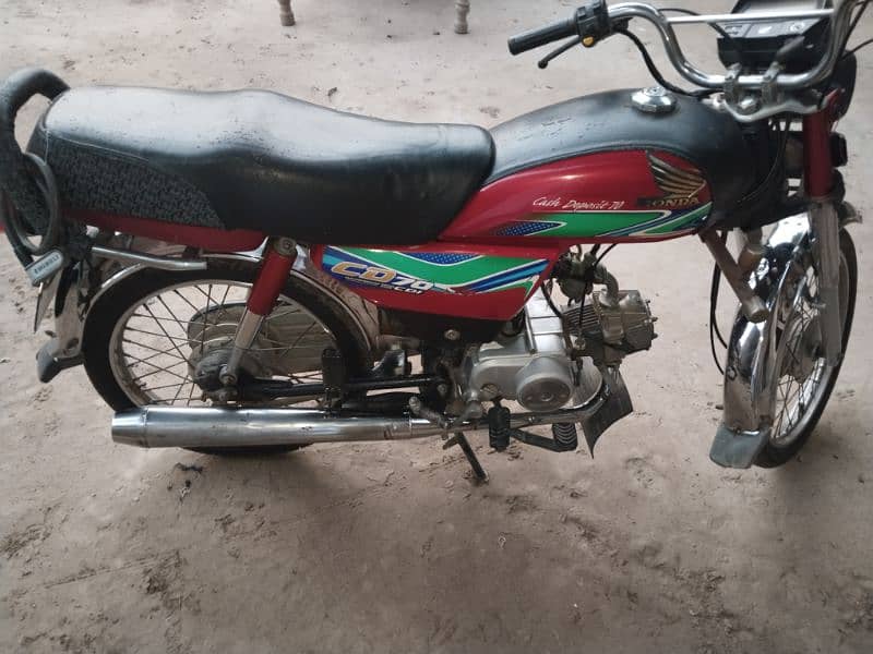 Honda CD70  2018 model Red colour 0