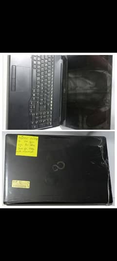 Fujitsu 15.6 , cheap laptop for online working