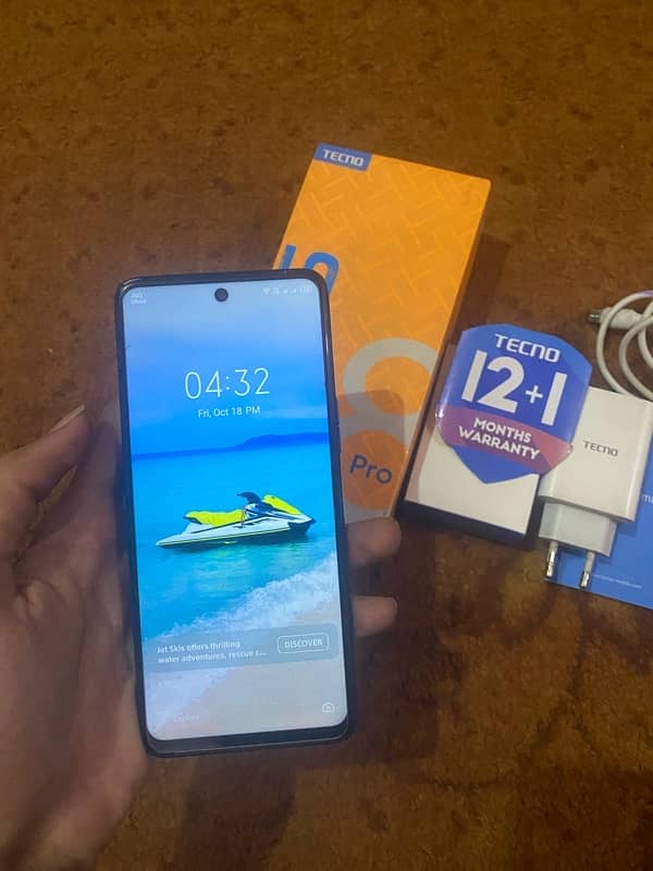 Tecno Spark 7 pro 4/64 With Box & charger 3