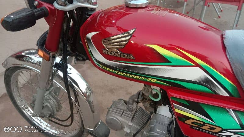 Honda CD 70 2022 model good condition 1