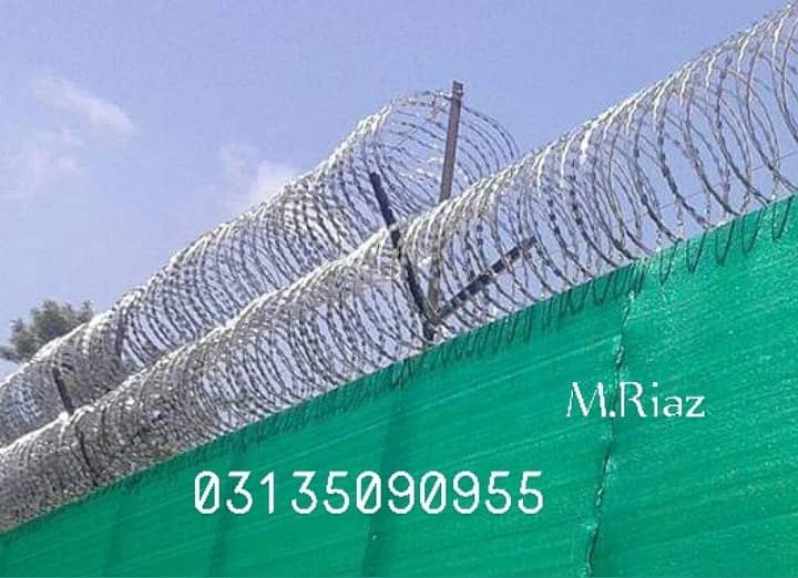 razor wire - chainlink Fence - barbed Wire - security fence weld mesh 19