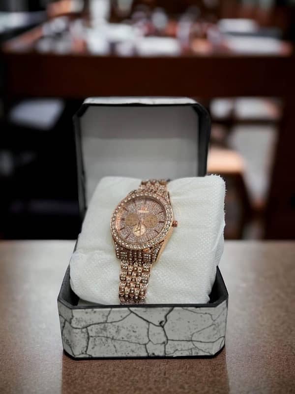 Women Diamond Watch 0