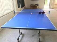 I'm selling my table tennis with rackets pair and hy ball set