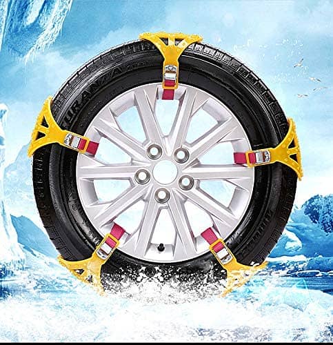 8PCS SNOW CHAIN  PADS FOR TYRE SIZE 14/15/16 THE BEST & EASY SNOWCHAIN 7