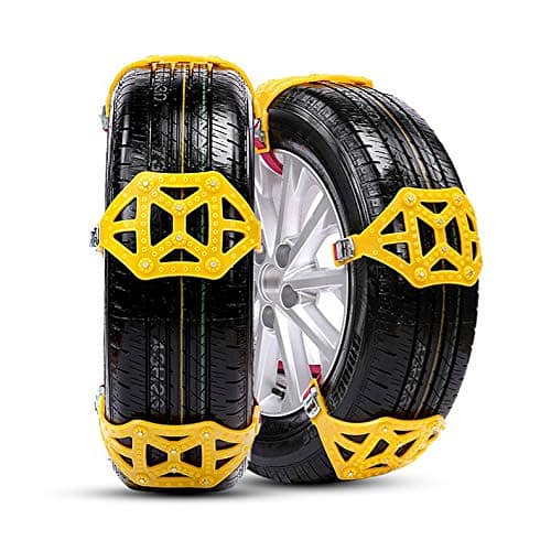 8PCS SNOW CHAIN  PADS FOR TYRE SIZE 14/15/16 THE BEST & EASY SNOWCHAIN 8