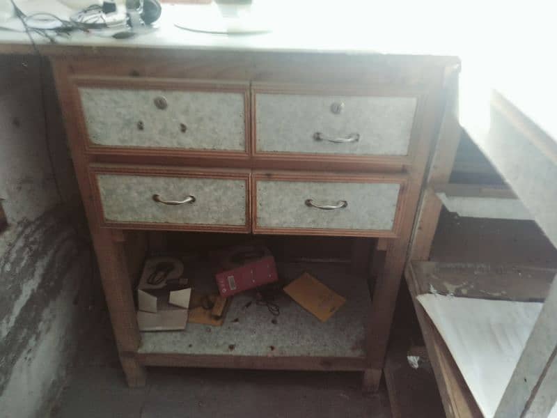 Three beautifully crafted wooden shop counters for sale. 2