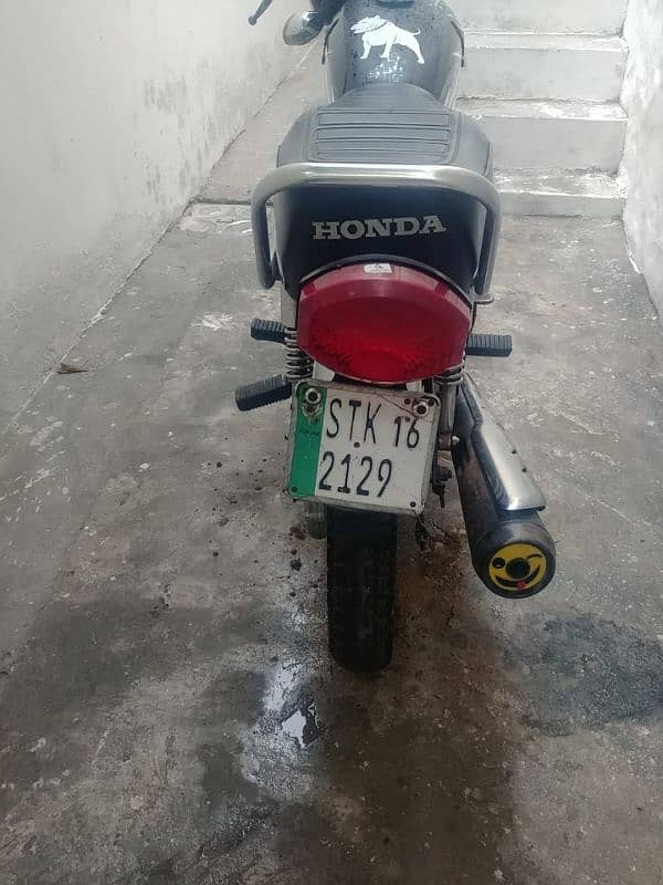 Honda 125 2016 model Sialkot number 5