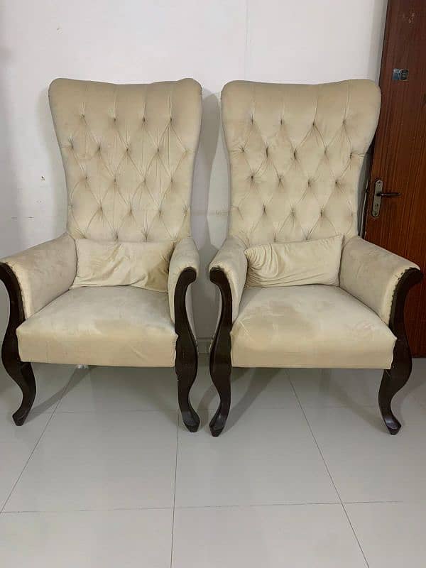 Custom made King size chairs 1