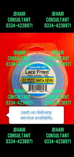 lace front tape/walker tape/double side wig tape/hair system/blue tape