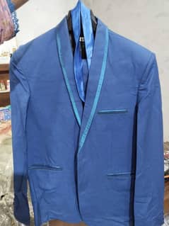 2 piece pent coat for boys blue colour