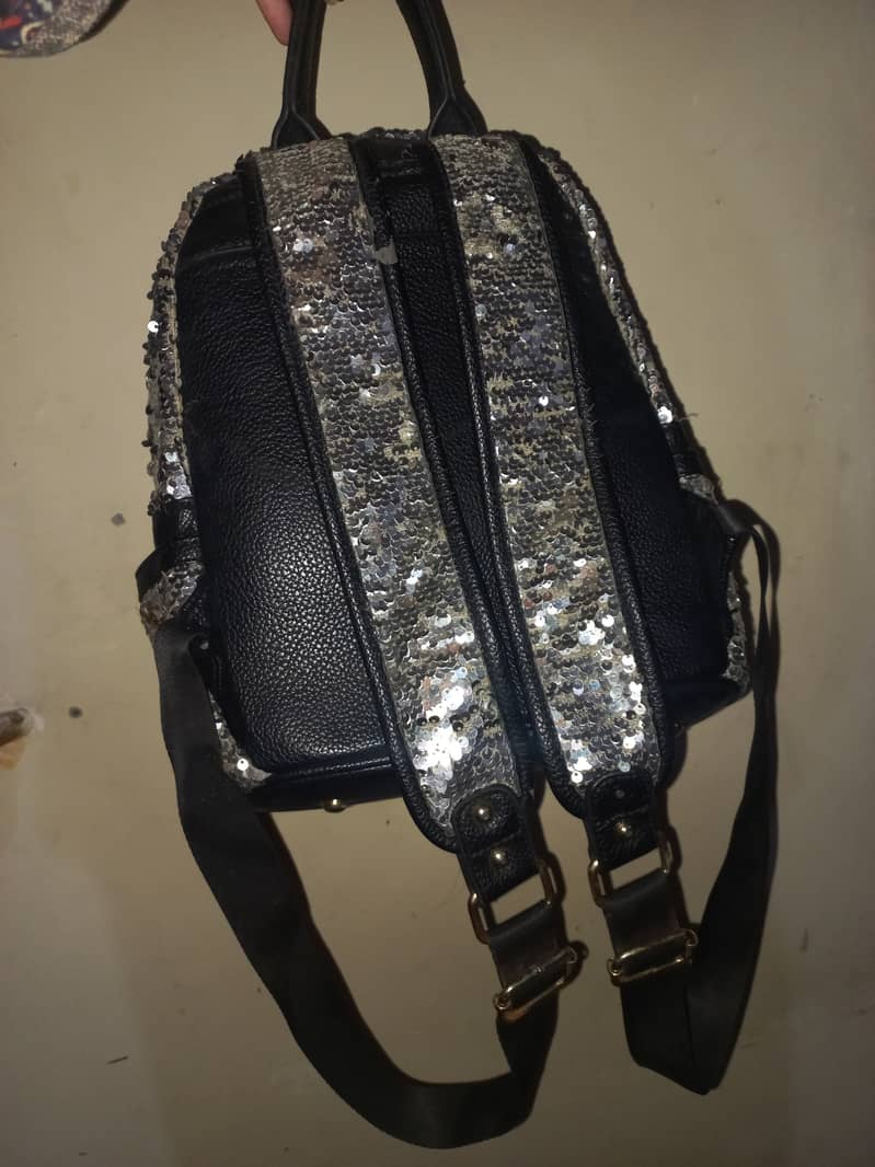 sparkly trendy backpack 2