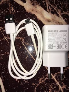 Samsung Original Box Plug 15w Power Adapter & Original Box Plug Cable