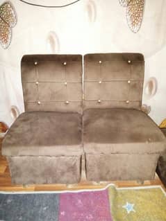 sofa set 5 seater all new argent sale