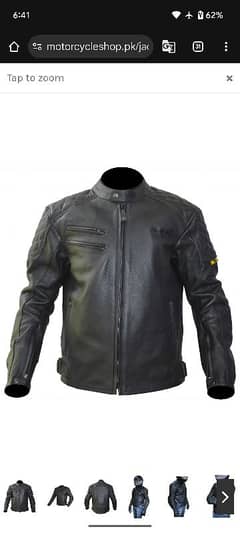 AMUR Torque Biker Leather Jacket 0