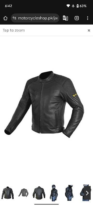 AMUR Torque Biker Leather Jacket 1