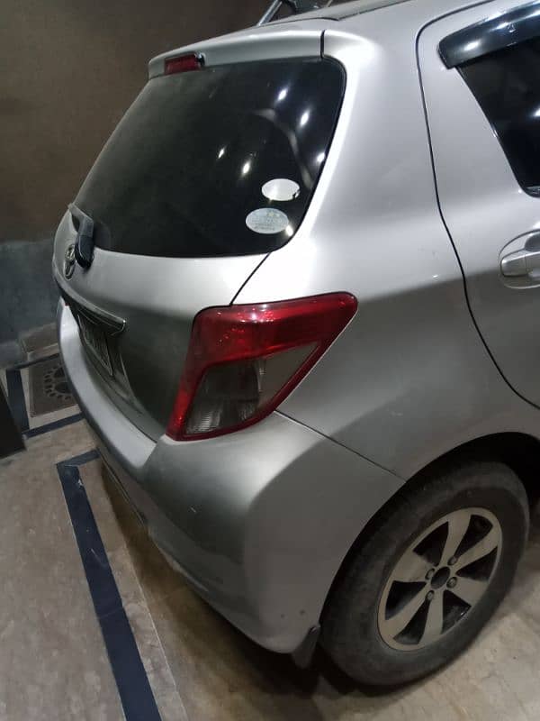 Toyota Vitz Silver Colour 2011 Model - 2015 Registered 2