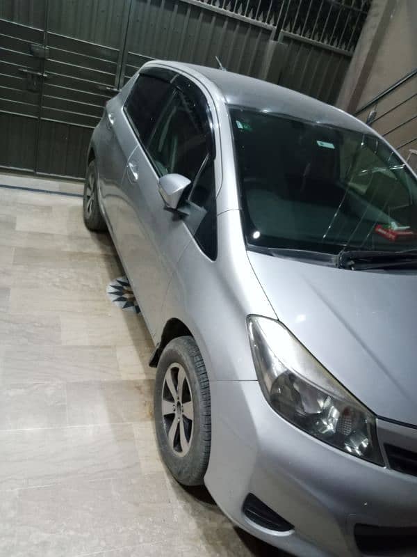 Toyota Vitz Silver Colour 2011 Model - 2015 Registered 4