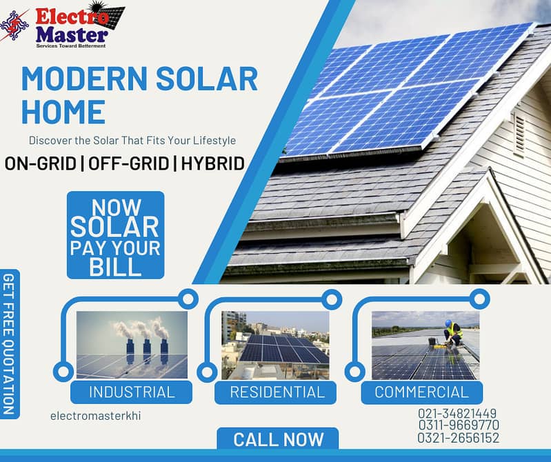 Solar Net Metering System Now earn from KE 0