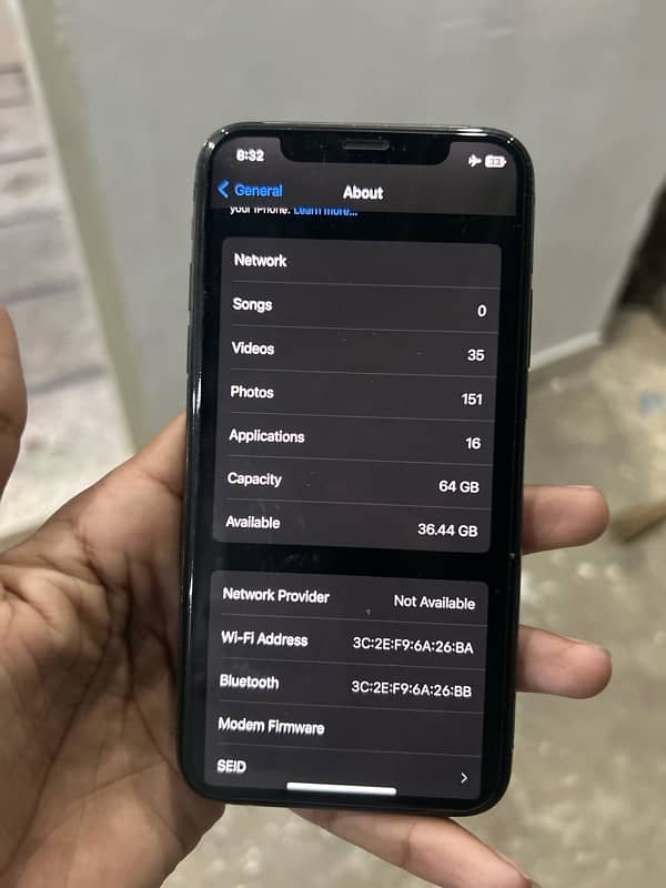 Iphone X, 64gb bypass, Urgent sale 2