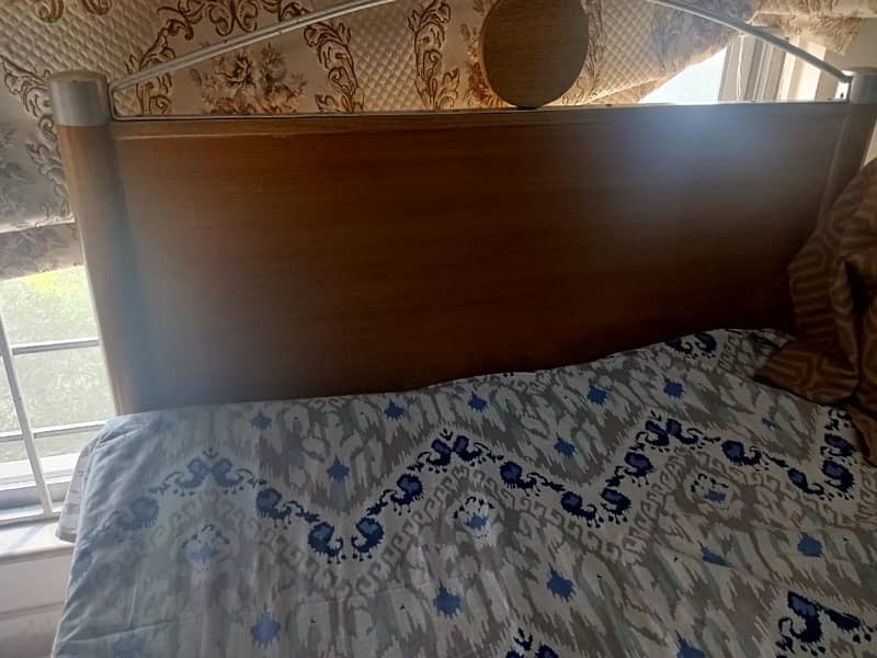 Solid wood Single bed 1