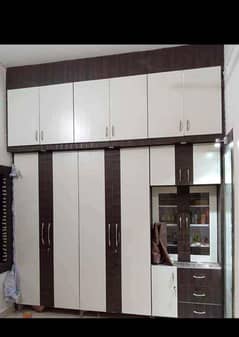 wall cupboard, upper cabinets style wardrobe, full wall armories