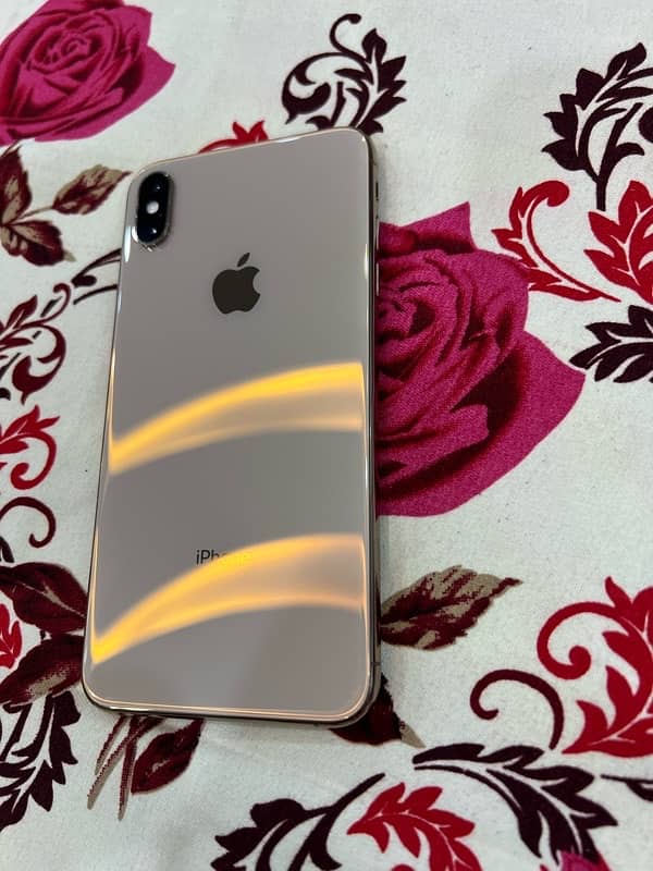 iPhone xsmax 64gb dual pta approved with box 7