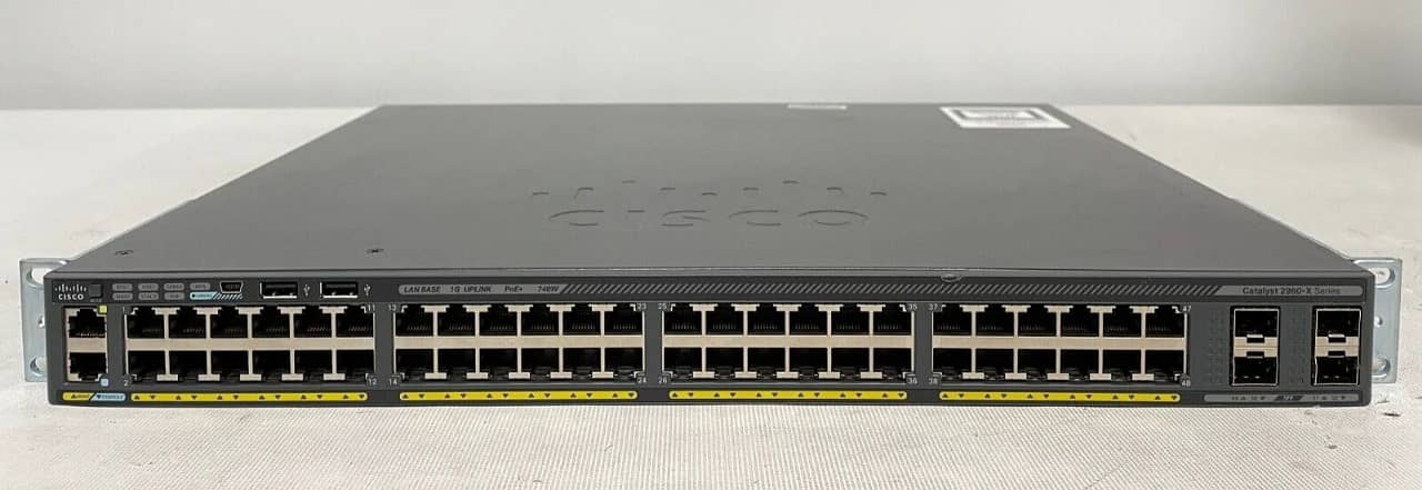 Cisco C2960X-24 & C2960X-48 POE Switches 0