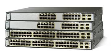 Cisco C3750X-48 POE Switch 0