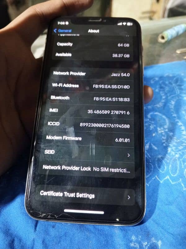 Iphone x PTA approved only 47k 5