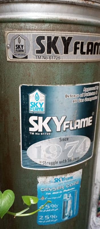 Skyflame large geyser for sale 5