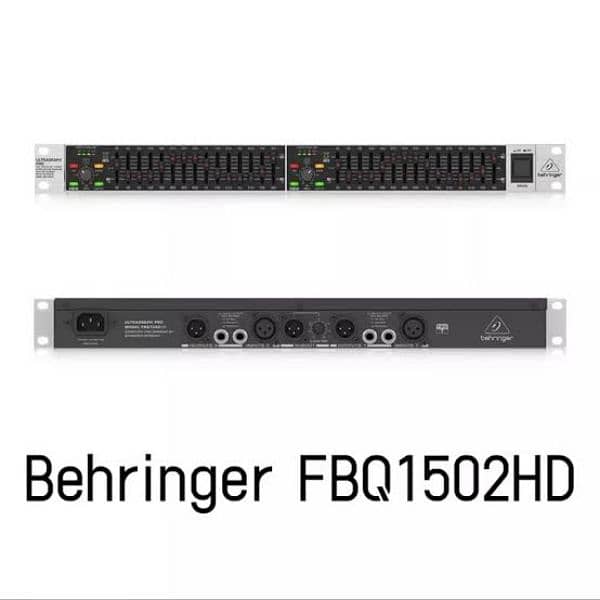 Behringer Graphic Equalizer Studio Ultragraph Pro 15-Band Stereo 17