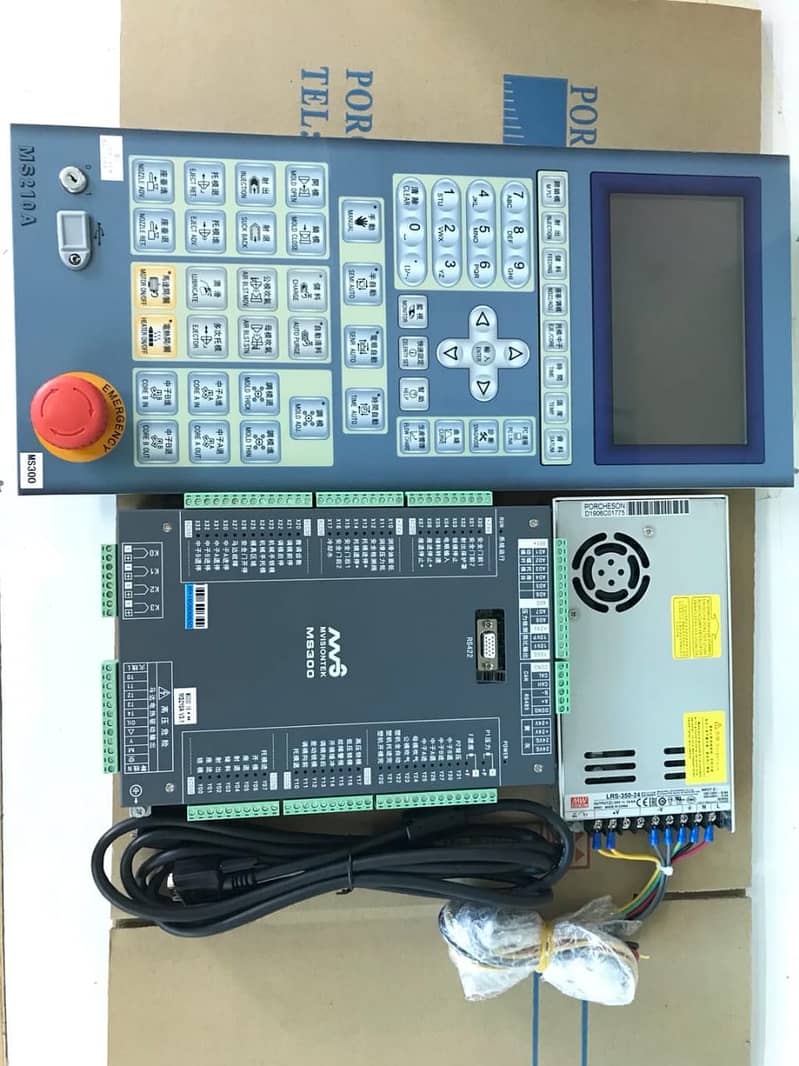 Linear scale/Servo motors/Pressure sensor/Porcheson controller 4