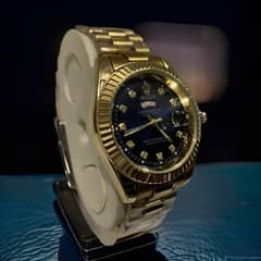 Rolex Golden Wrist Watch ( free delivery)