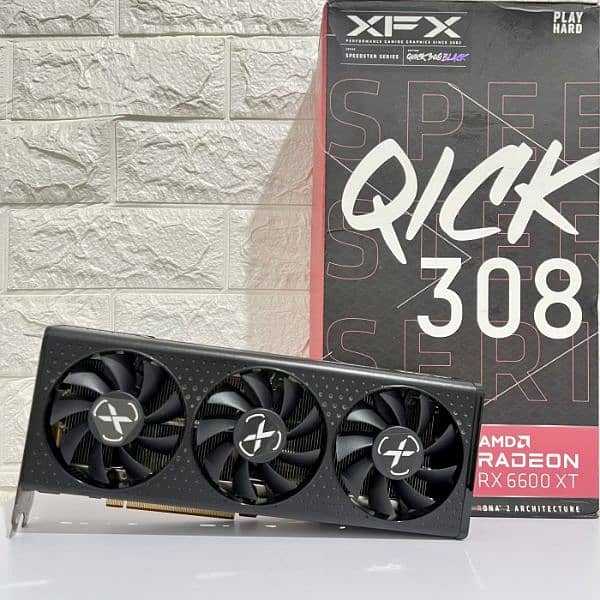 xfx Rx 6600xt sealed with box superb condition tri fan 0