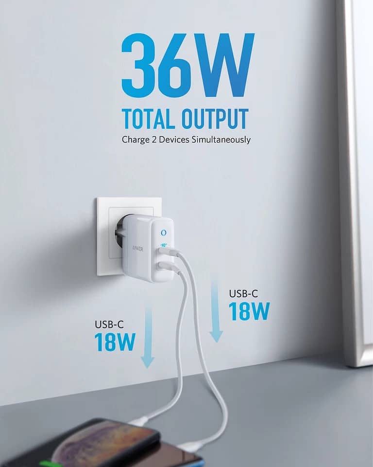 Anker PowerCore III Fusion 5000mAh Hybrid Battery and Wall Charger 3