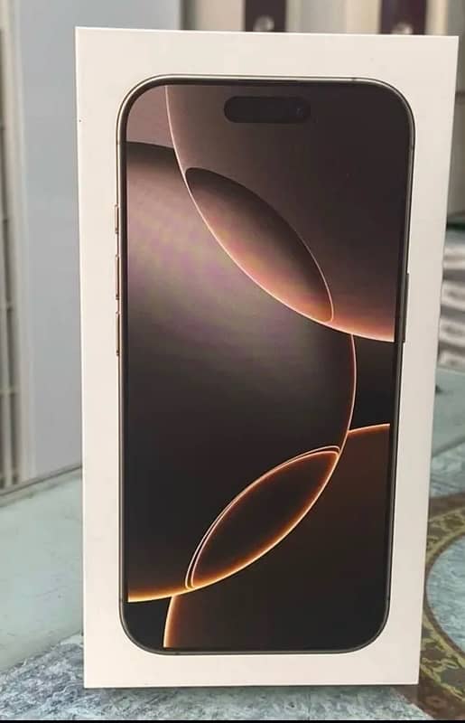 IPhone 16 pro 128GB Desert titanium Non PTA 2