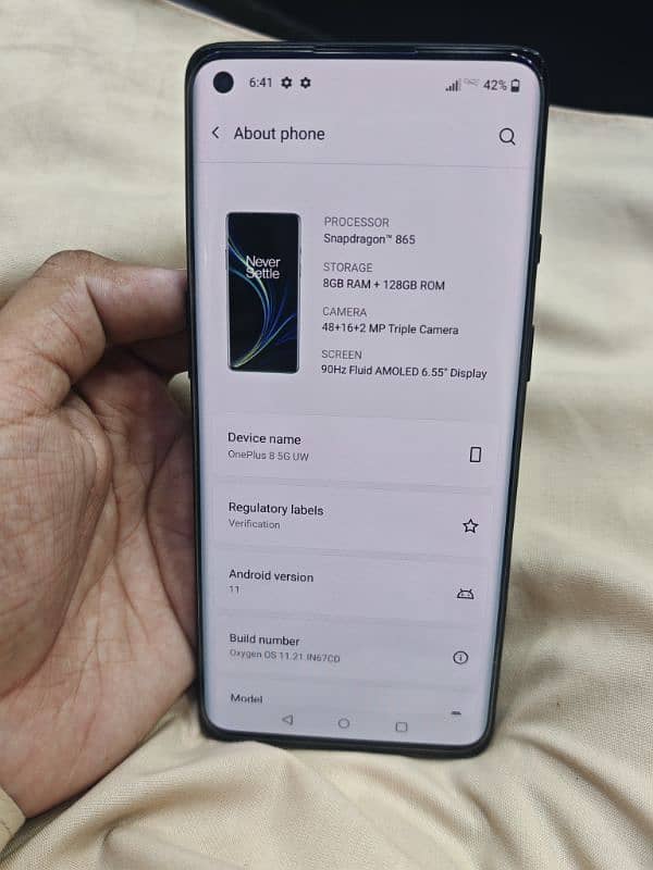 Oneplus 8 5G 8GB 128GB 0