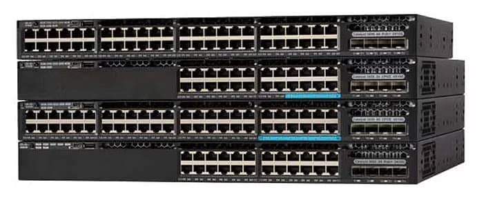 Cisco C3650-48 POE - 48 Port Gigabit Network Switch 0