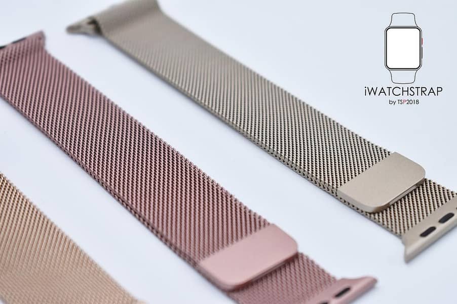 Original Stainless Steel Loop for Apple Watch Band 38mm 40mm 41mm 42m 4