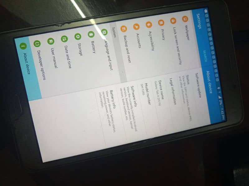 Samsung Galaxy Tab A6 2