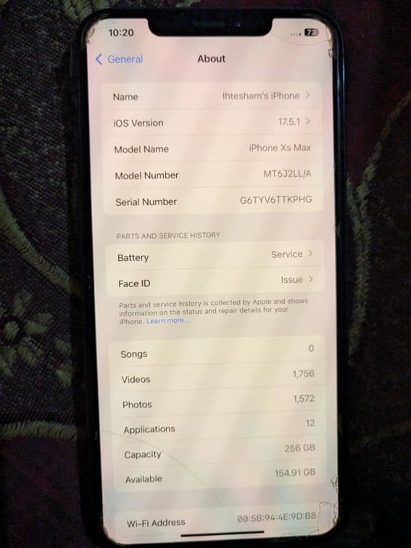 Iphone Xs Max 256gb non Pta in scratchless condition 4