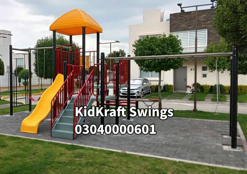 Playset, Park equipment, playground equipment, jungle gym, kids slide 6