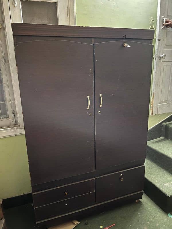 Set of four 2-door cupboards for sale at Rs. 34,000 only 2