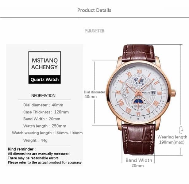 Men’s watch Brown Colour 5