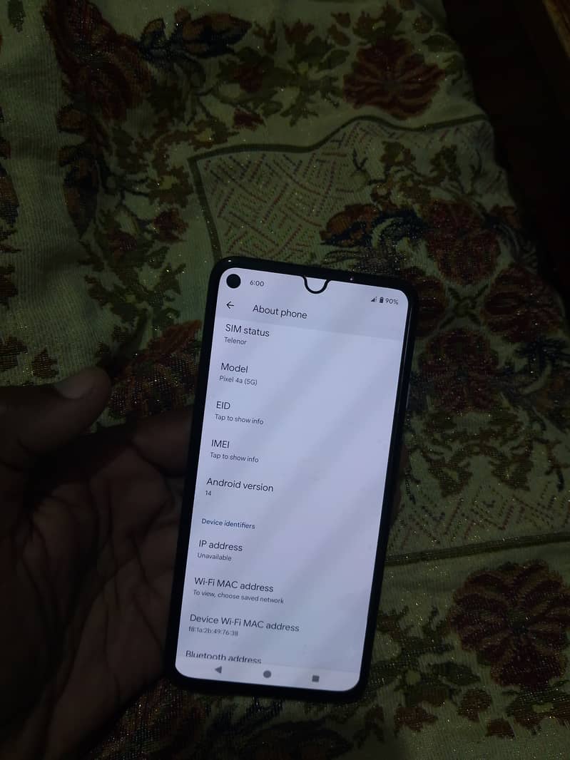 Google pixel 4a 5g 1