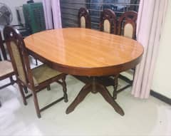 Very Good Condition Like New Dinning Table & Chairs For Sale