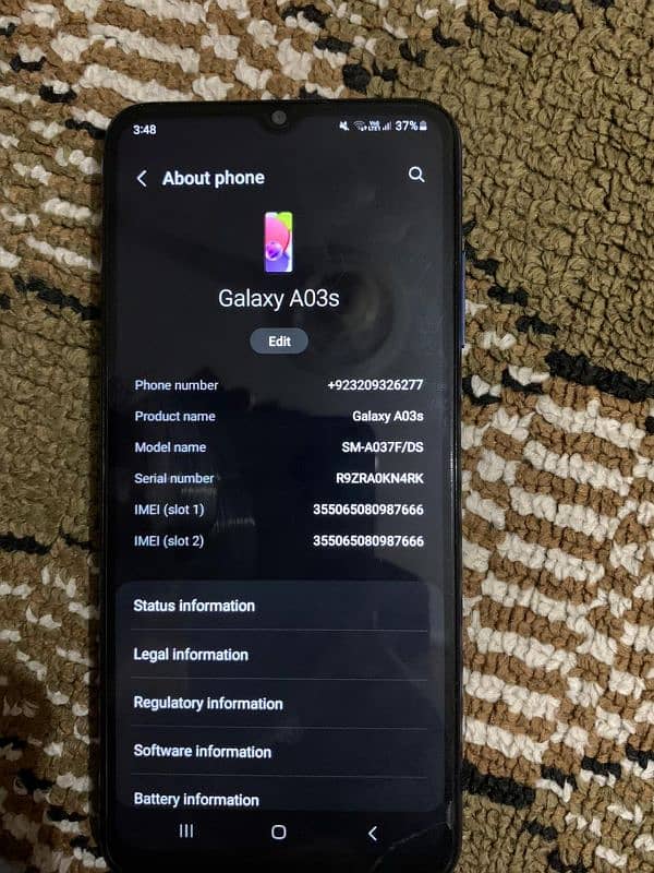 Samsung A03S 1
