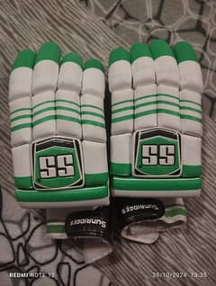 hard ball batting gloves for sale in excellent condition