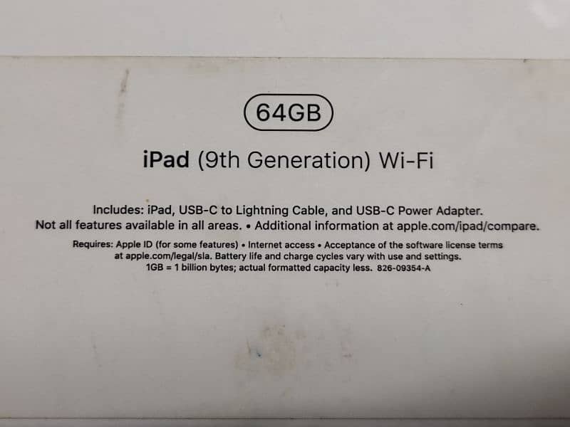 Apple IPAD 9TH Generation Like New 5