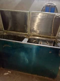 steel & steel deep freezer